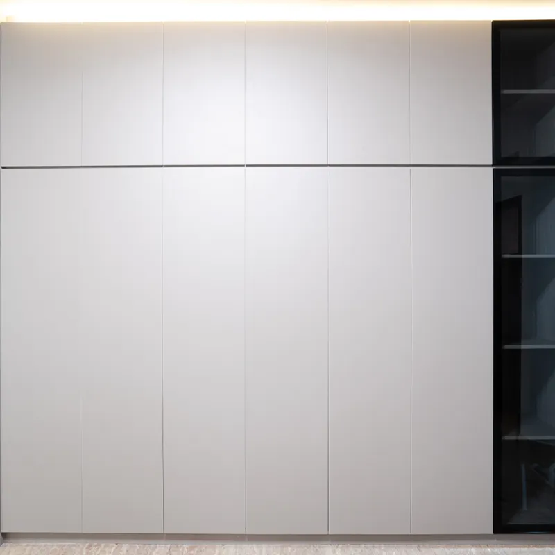 Library wall with floor-to-ceiling joinery in a Toh Tuck Road landed home — TOKTOKTOK Carpentry Singapore